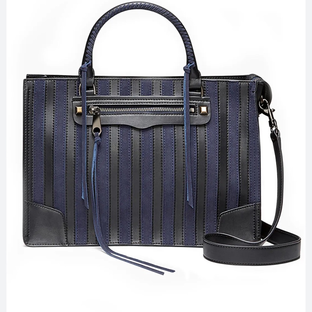 Rebecca Minkoff Moos Suede Regan Satchel